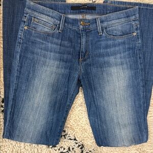 Joe's Jeans Mid-Wash Cropped Denim